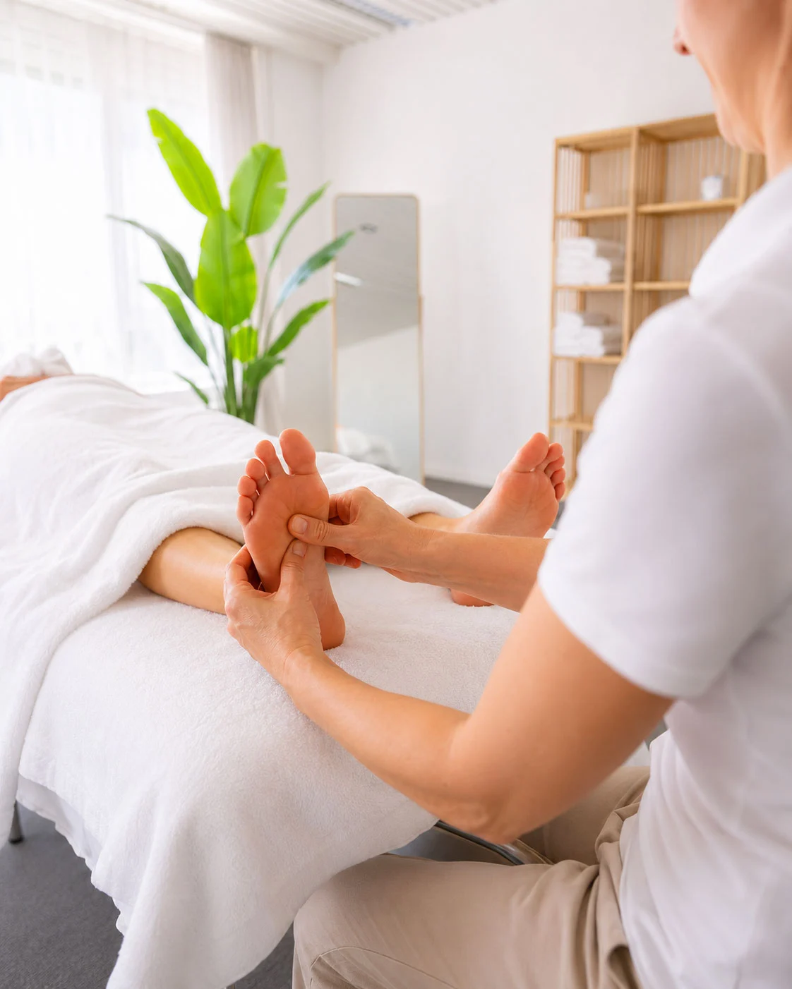 Fussreflexzonenmassage im Massage Zentrum Gebenstorf in Wettingen